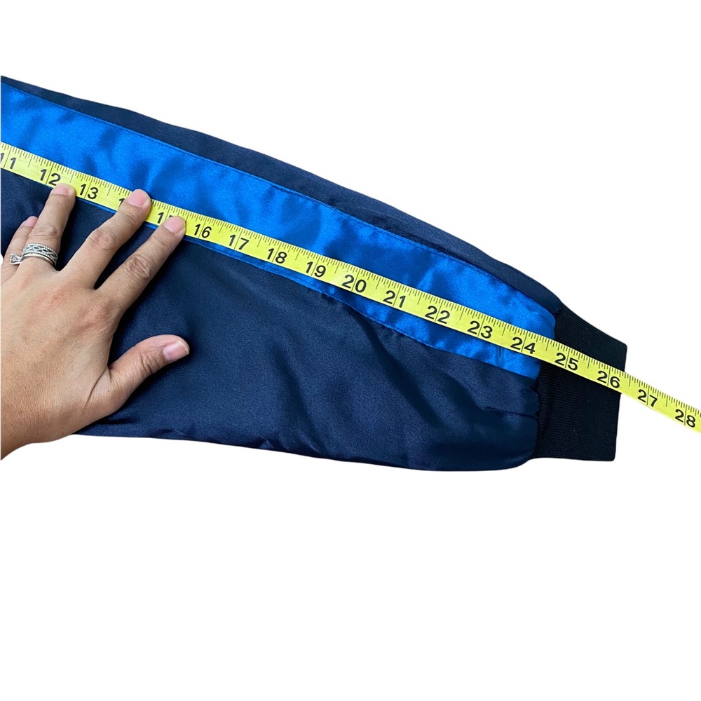 Rare! "SUKAJAN" Dragons and Mt. Fuji VKozen embroidery Bomber Jacket Blu… - Picture 10 of 10